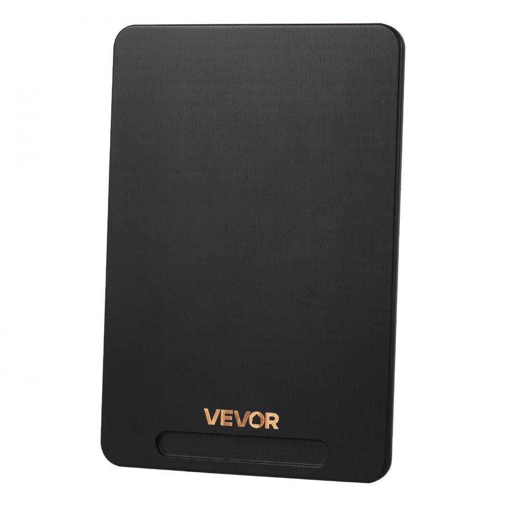 VEVOR sliding board, 406x305 mm, board with rubber wheels & hollow handle, easy to clean, slider board, appliance rolling board, easily movable base for coffee machine, food processor, black