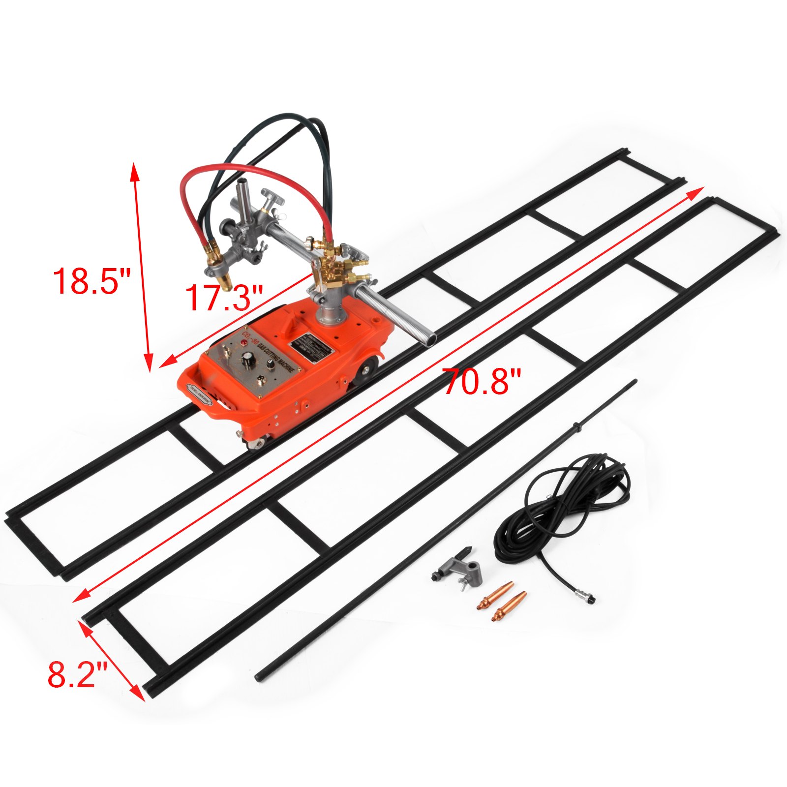 Cg1-30 Máquina De Corte De Gas Semiautomática Quemador De Pista De Antorcha