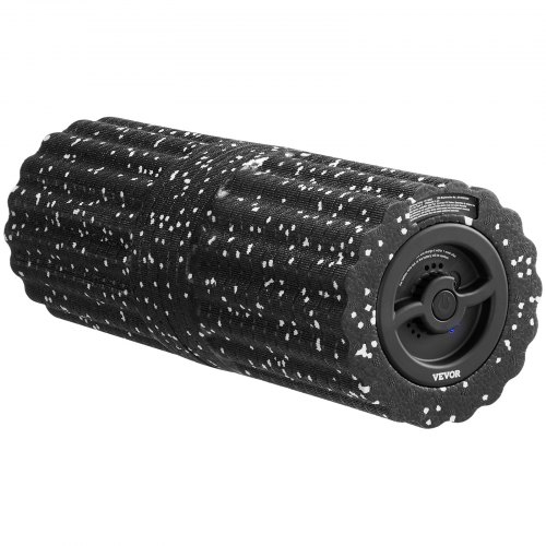 VEVOR Rodillo de Espuma Vibratorio de 4 Intensidades Recargable Φ 146 x 400 mm