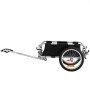 VEVOR Remolque para Bicicleta Capacidad de Carga de 45 kg Carro para Bicicleta Almacenamiento Compacto Plegable con Enganche Universal Ruedas de 406 mm para Bicicleta con Ruedas de 558,8 - 711,2 mm