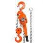 VEVOR Polipasto Manual de Cadena de Palanca Elevación de 2,8 m Polipasto de Trinquete de Acero Capacidad de 6 T Polipasto de Palanca Gancho de Rotación de 360° con Freno de Doble Trinquete para Garaje