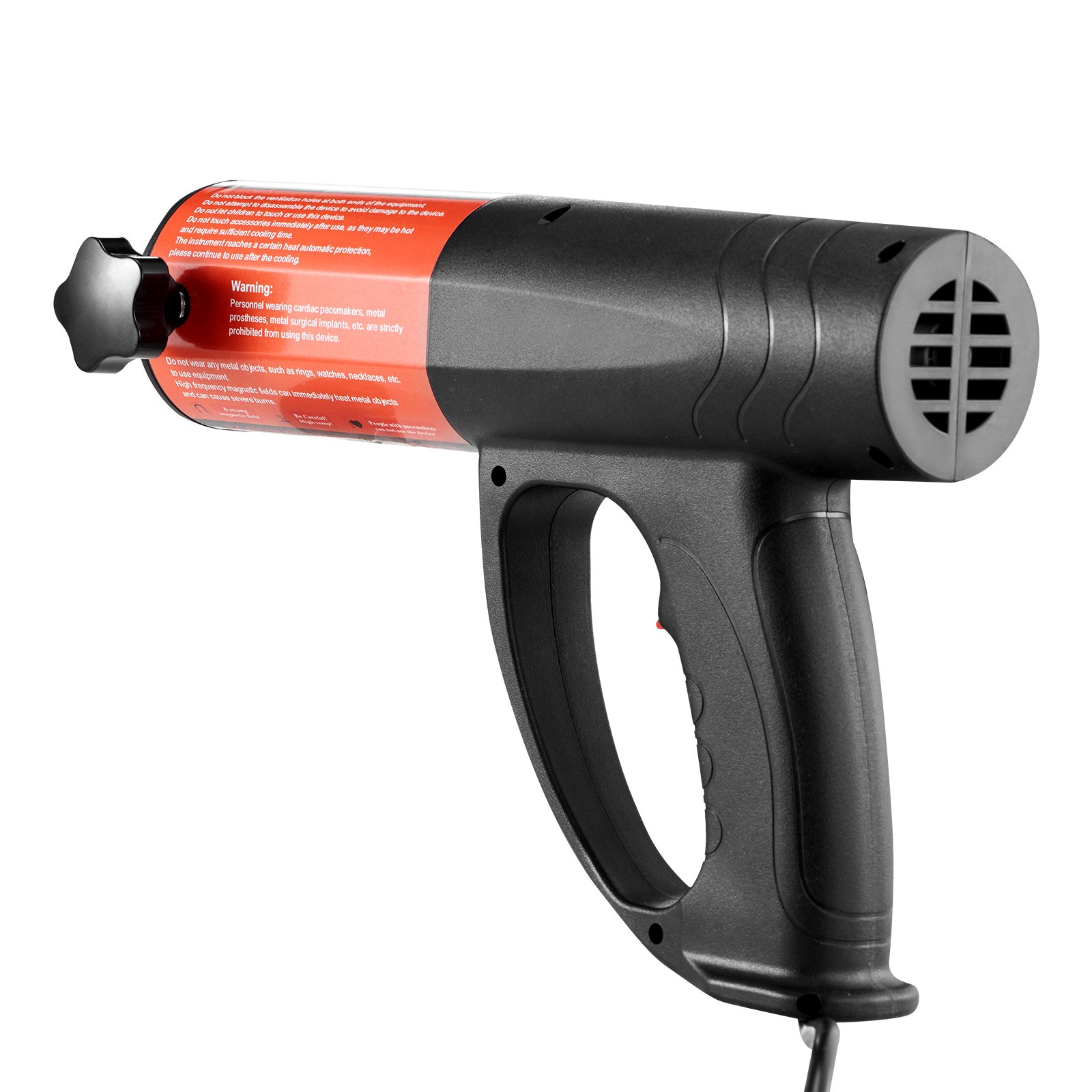 VEVOR Calentador de Inducción para Extracción de Tornillos, 1500 W, Calentador para Extracción de Tornillos Oxidados, Herramientas de Reparación de Taller con 8 Bobinas, Negro, 280 x 205 x 72 mm