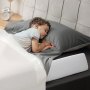 VEVOR Fall Protection 1420x152x110mm, Bed Guard Rail, Bed Rail Protector made of highly elastic foam for toddlers with machine-washable cover for single, full, queen and king size beds