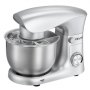VEVOR Batidora de Pie/Máquina de Cocina para Hornear, 1500 W, con Bol de Acero Inoxidable, 4,2 L, Gancho para Masa, Batidor y Varillas, Basculante Ajustable de 10 Velocidades, 357 x 225 x 285 mm