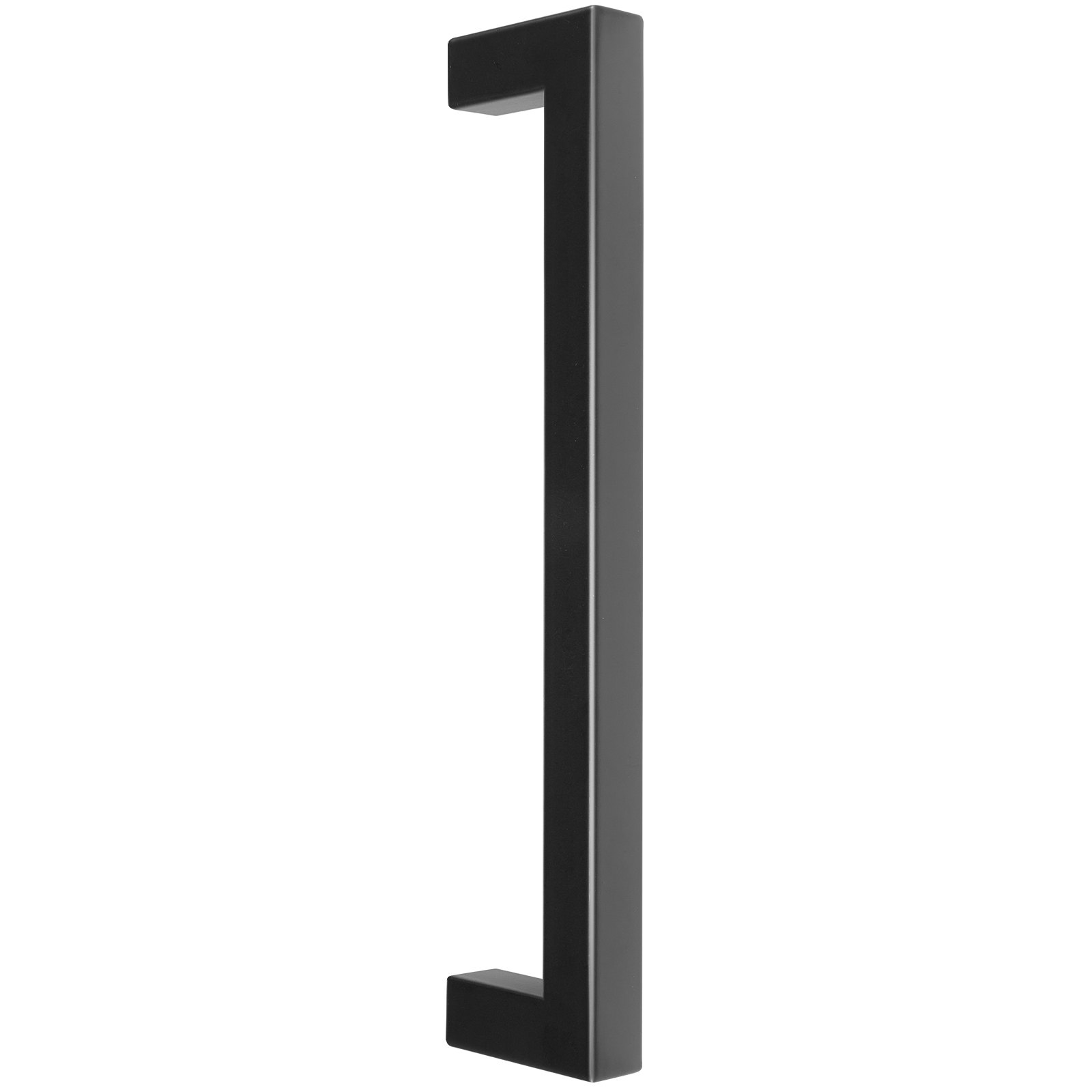 VEVOR Tiradores para Muebles de Cocina, 30 Piezas, Tiradores para Puertas de Gabinetes de Acero Inoxidable, Espacio entre Orificios Centrales 160 mm, Tiradores Cuadrados para Cocina, Baño, Negro Mate