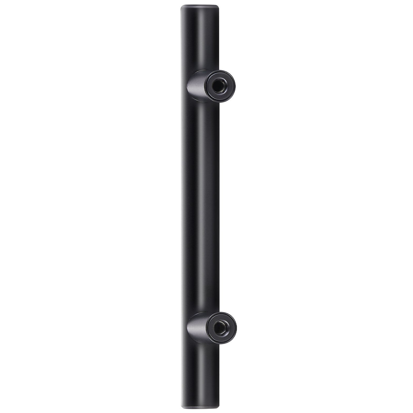 VEVOR Tiradores para Muebles de Cocina, 30 Piezas, Tiradores para Puertas de Gabinetes de Acero Inoxidable, Espacio entre Orificios Centrales 76 mm, Tiradores para Cajones, Cocina, Baño, Negro Mate