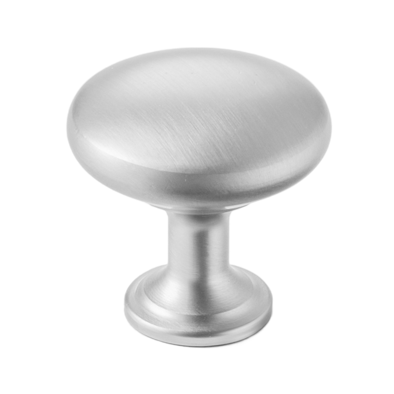 VEVOR Pomos para Gabinete, 25 uds, de Aleación de Zinc, con Forma de Hongo y Tornillos, para Cajones, Puertas, Tocadores, Gabinetes, Baño y Cocina, Estilo Versátil, Color Níquel, Ø 28 x 28 mm
