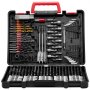 VEVOR 318-piece drill bit set, screwdriver bit set suitable for drilling and screwdriving in wood, metal & cement, combination drill bit set sorted in an organized carrying case