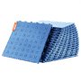 VEVOR Baldosas de Garaje Entrelazadas 25 Piezas Baldosas de PP para Suelo de Garaje 305 x 305 x 13,4 mm Textura Antideslizante de Doble Cara, para Garajes, Sótanos, Talleres de Reparación, Azul