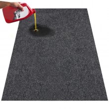 VEVOR Alfombrilla para Suelo de Garaje 2,23x5,18 m Alfombrilla Protectora Antideslizante Impermeable Agua Barro Aceite para Coche con Respaldo de TPE Antifugas Fácil de Limpiar Corte, Varios Usos