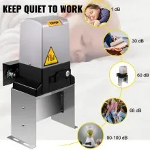 VEVOR abridor automático de puerta corredera 1497 kg 4 mandos a distancia y control APP