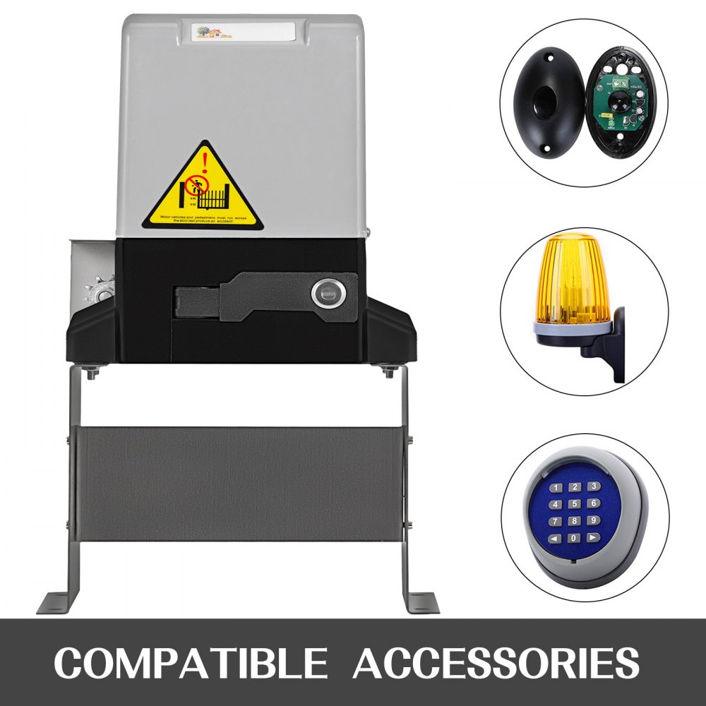 Abridor De Puerta De Garaje Automática Con Control Remoto 1400lbs / 600kg