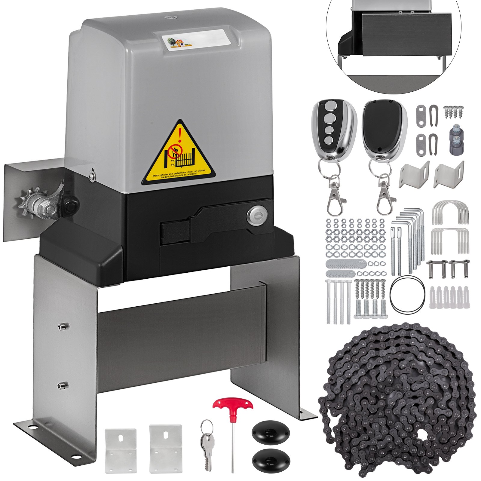 Abridor De Puerta De Garaje Automática Con Control Remoto 1400lbs / 600kg