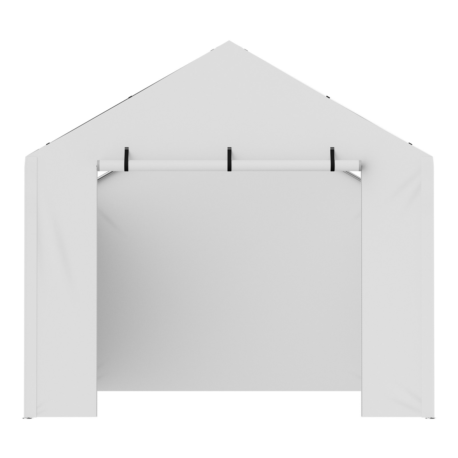 VEVOR Cubierta de Repuesto para Toldo de Cochera 600x300x200 cm Refugio para Tienda de Campaña de Garaje Resistente al Agua con Protección UV Fácil Instalación con Cuerdas Elásticas Marco NO Incluido