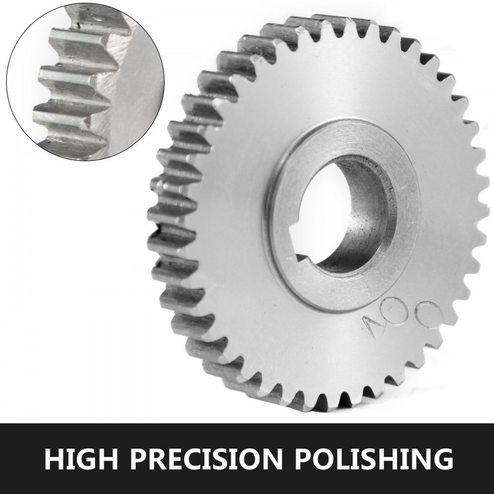 VEVOR VEVOR Mini Engranaje T30-T60 CJ0618 17 piezas Ampliamente Utilizado en Fresadoras Formadoras de Engranajes Taladradoras Talladoras con Fresa