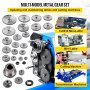 Engranajes de mini torno VEVOR en un conjunto de engranajes de metal multimodelo para actualizar y mantener tornos.