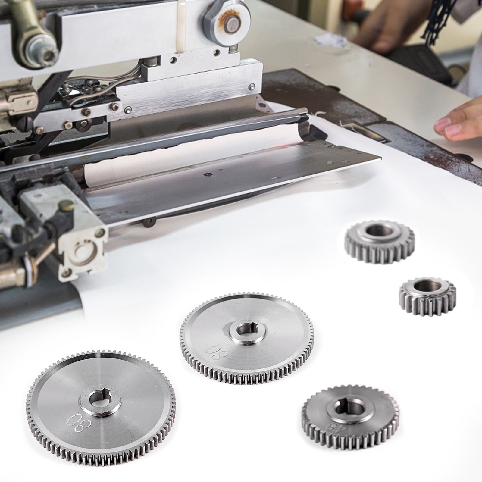 Vevor 5 Pcs Engranajes Para Mini Tornos De Metal Y Fresadoras Alta Precisión