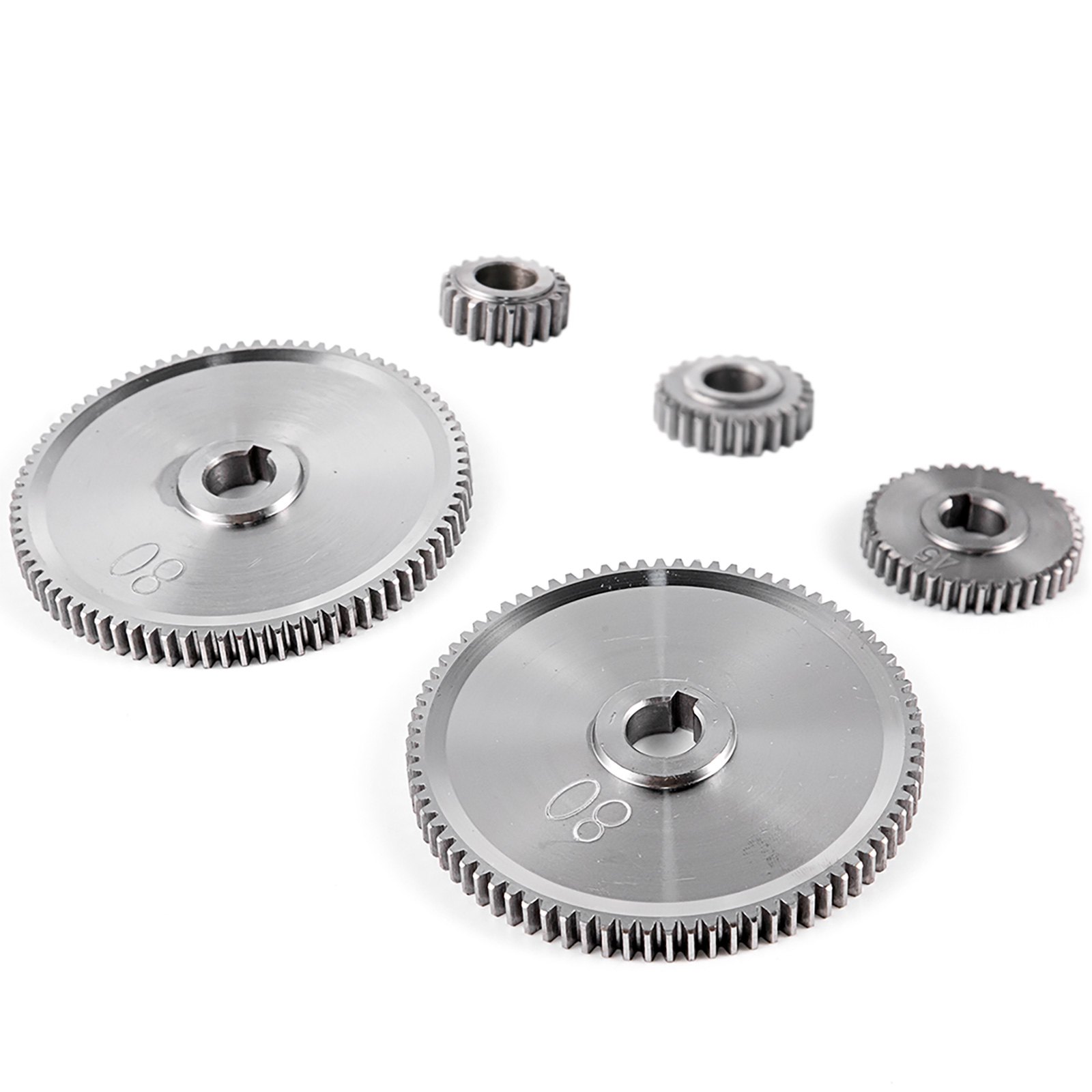 Vevor 5 Pcs Engranajes Para Mini Tornos De Metal Y Fresadoras Alta Precisión