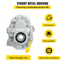VEVOR Bomba hidráulica 16,6 GPM Motor hidráulico 540 RPM Divisor de troncos 2500 PSI Divisor hidráulico SAE 12 puertos de salida Bomba hidráulica para partidor de troncos para portón trasero de camión