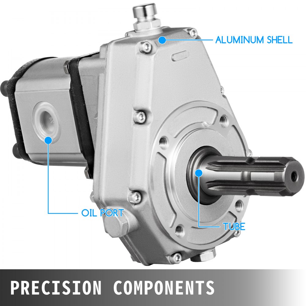 Bombas Hidráulicas De Engranaje, Engranaje Con Bomba Hidráulica 20 Cc 40 L / Min