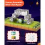 VEVOR Bloques Magnéticos Juego de 100 Piezas de Zombis de Cementerio para Niños