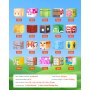 VEVOR Bloques Magnéticos, Juego de 100 Piezas de Escena de Mario Cubos de Construcción Magnéticos, Juguetes Sensoriales STEM Montessori de Construcción Apilable para Niños de 3 Años o Más