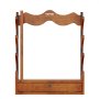 VEVOR Soporte de Pared para Pistola Estante de Madera para Rifle Estante para Rifle 4 Ranuras Carga 60 kg con Acolchado Suave Exhibición de Almacenamiento para Cabinas de Escopeta, Tienda, Casa