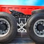 VEVOR Wheel Chock for Motorhomes, X-shaped wheel chock for stabilizing motorhomes, for tire widths from 3.8 to 25.4 cm, 2 chocks with ratchet wrench and storage bag