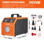 VEVOR Detector de Fugas de Humo Sistema de Tubería de Combustible EVAP 15 PSI