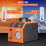 Detector de fugas de humo VEVOR con protección contra sobrecalentamiento y antihielo, adecuado para temperaturas extremas.