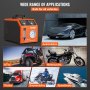 Detector de fugas de humo VEVOR, seguro para todos los vehículos, incluidos automóviles, vehículos todo terreno, motocicletas, camiones, motos de nieve y lanchas rápidas.