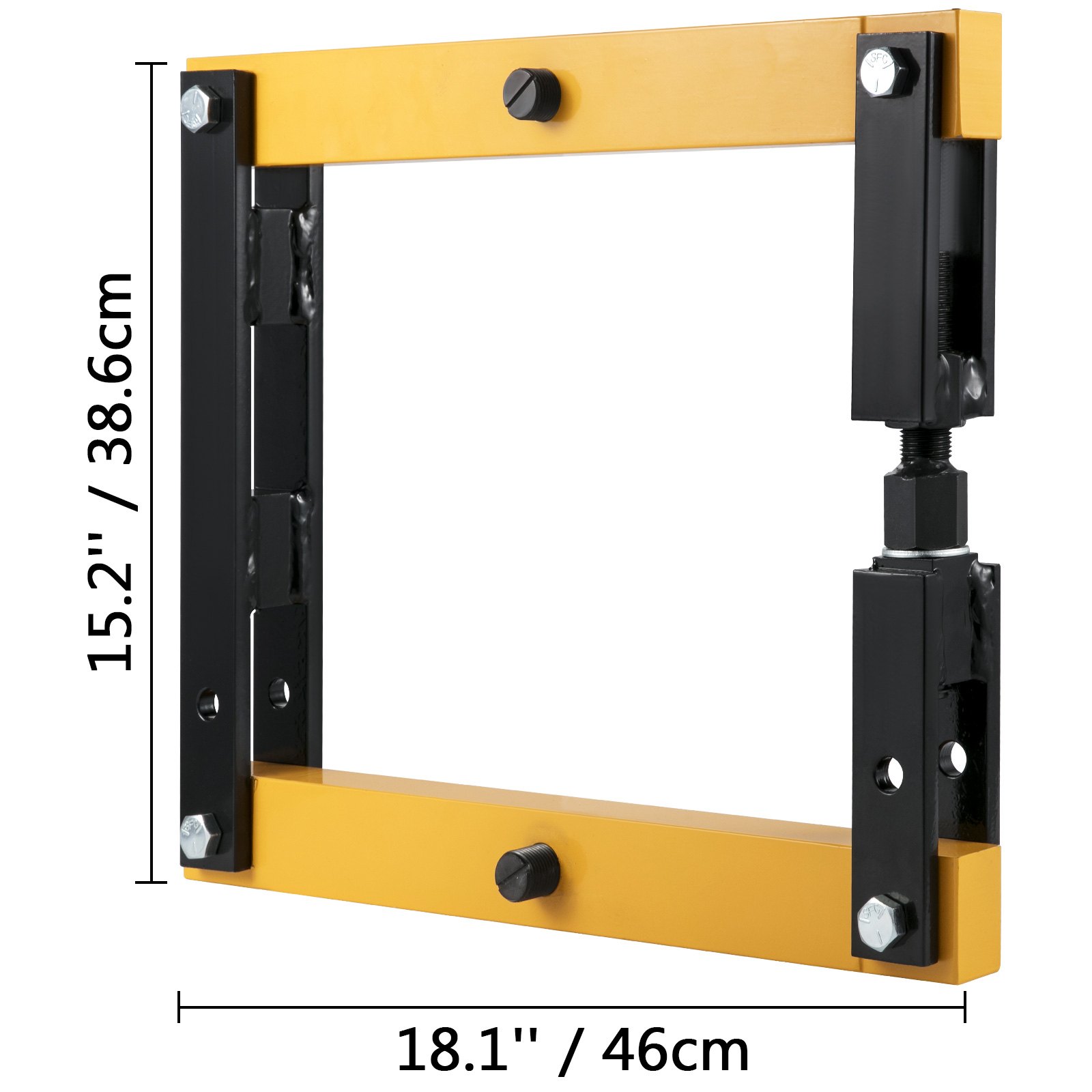 VEVOR Carcasa diferencial difusor para ejes serie Dana 30/44/60/70/80 Separador de carcasa de acero