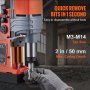 Taladro magnético VEVOR 1400W 2922lbf/13000N Taladro magnético portátil 810RPM