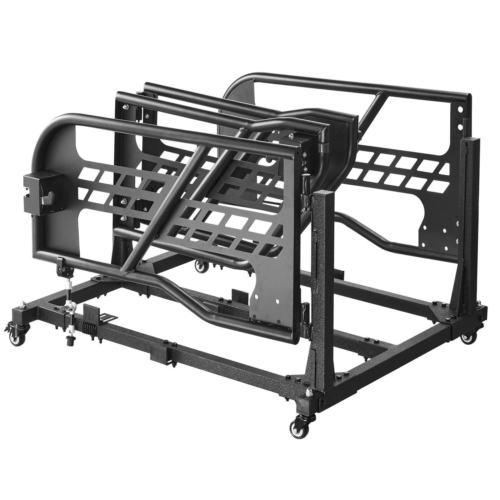 VEVOR Carrito de Almacenamiento para Puerta de Jeep con Cojín de Goma Engrosado Resistente Soporte de Almacenamiento para 4 Puertas de Coche Compatible con Jeep Wrangler JK JKU JL Gladiator