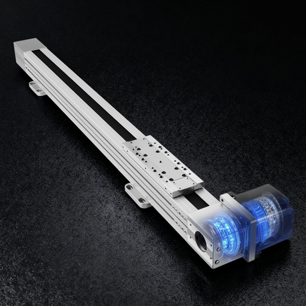 VEVOR Riel de Guía Lineal 600 mm Transmisión por Correa, Actuador de Movimiento Lineal CNC con Motor Paso a Paso Nema34 de Alta Velocidad, para Máquina de Grabado, Fresadora CNC, Impresora 3D