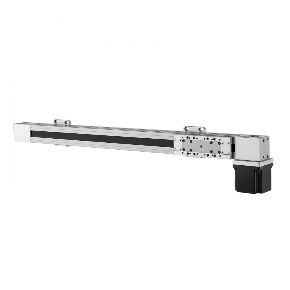 VEVOR Riel de Guía Lineal 600 mm Transmisión por Correa, Actuador de Movimiento Lineal CNC con Motor Paso a Paso Nema34 de Alta Velocidad, para Máquina de Grabado, Fresadora CNC, Impresora 3D
