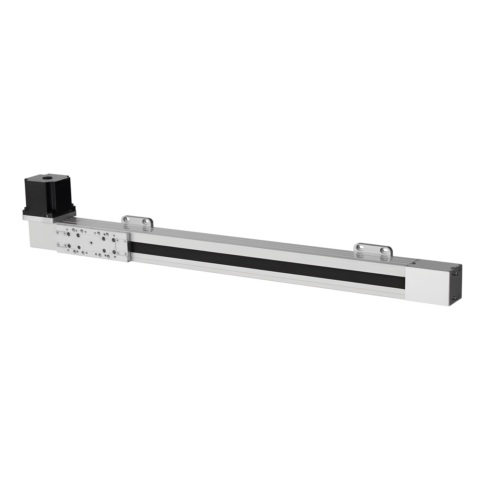 VEVOR Riel de Guía Lineal 600 mm Transmisión por Correa, Actuador de Movimiento Lineal CNC con Motor Paso a Paso Nema34 de Alta Velocidad, para Máquina de Grabado, Fresadora CNC, Impresora 3D