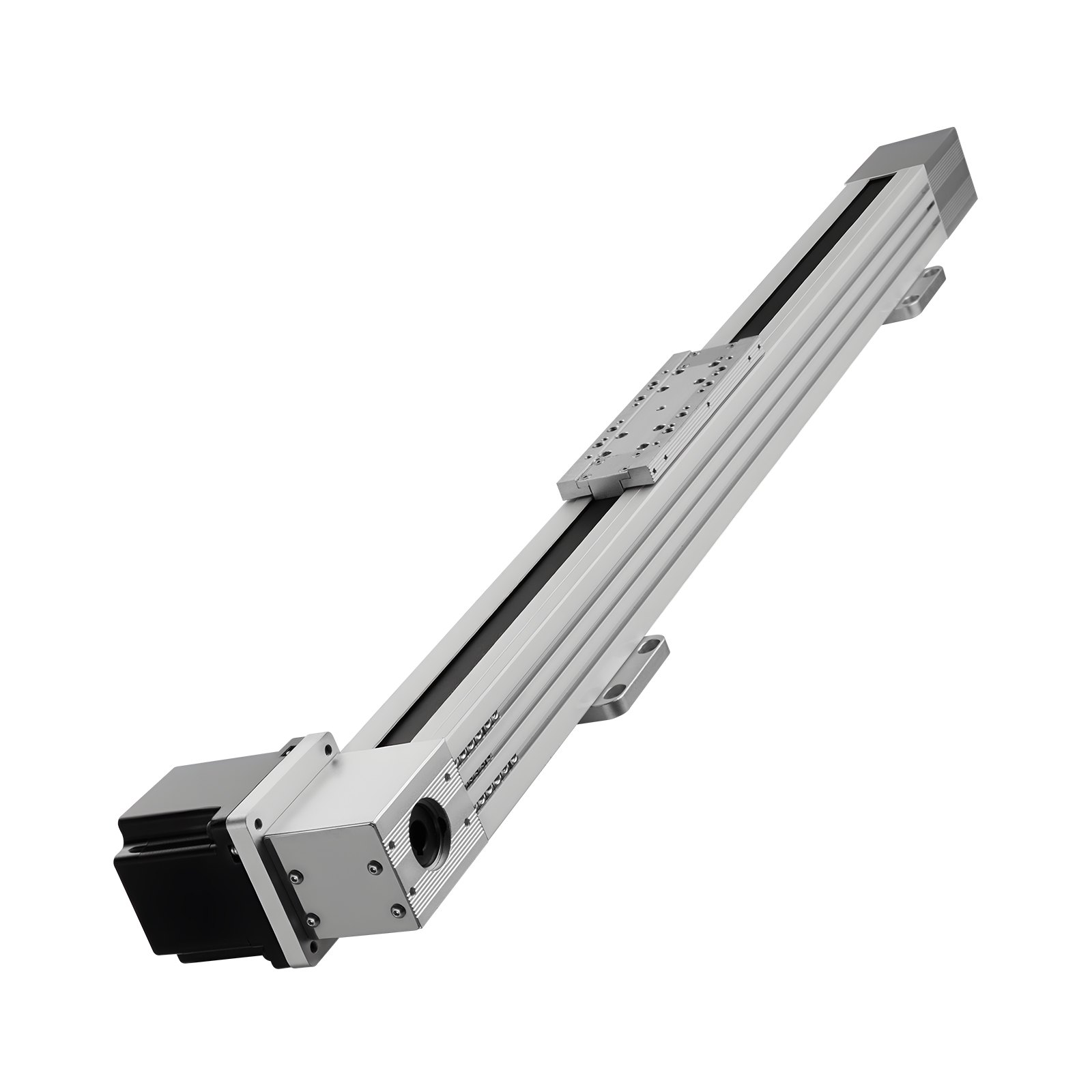 VEVOR Riel de Guía Lineal 600 mm Transmisión por Correa, Actuador de Movimiento Lineal CNC con Motor Paso a Paso Nema34 de Alta Velocidad, para Máquina de Grabado, Fresadora CNC, Impresora 3D