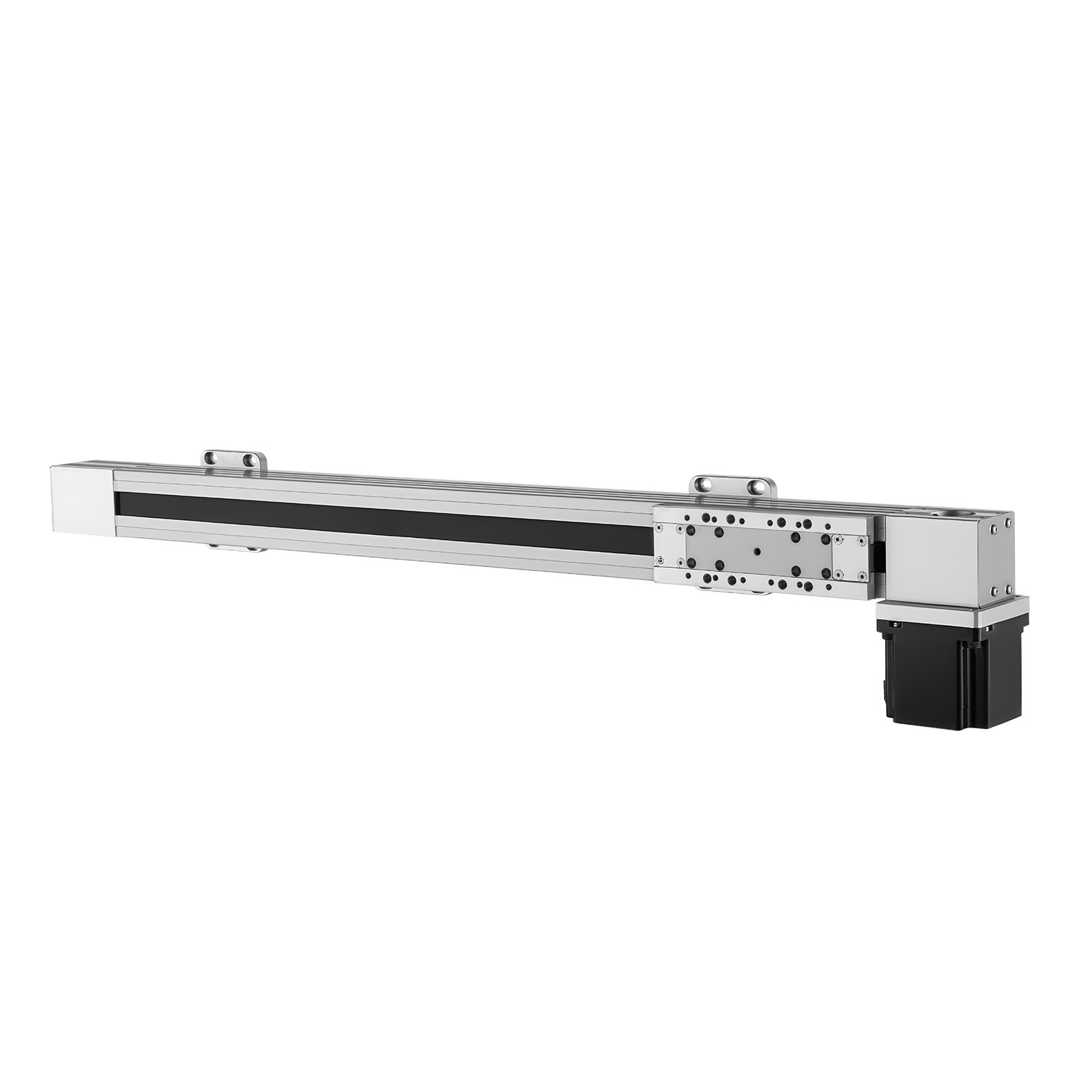 VEVOR Riel de Guía Lineal 600 mm Transmisión por Correa, Actuador de Movimiento Lineal CNC con Motor Paso a Paso Nema34 de Alta Velocidad, para Máquina de Grabado, Fresadora CNC, Impresora 3D