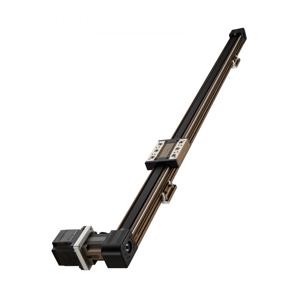 VEVOR Riel de Guía Lineal 1300 mm Transmisión por Correa, Actuador de Movimiento Lineal CNC con Motor Paso a Paso Nema34 de Alta Velocidad, para Máquina de Grabado, Fresadora CNC, Impresora 3D