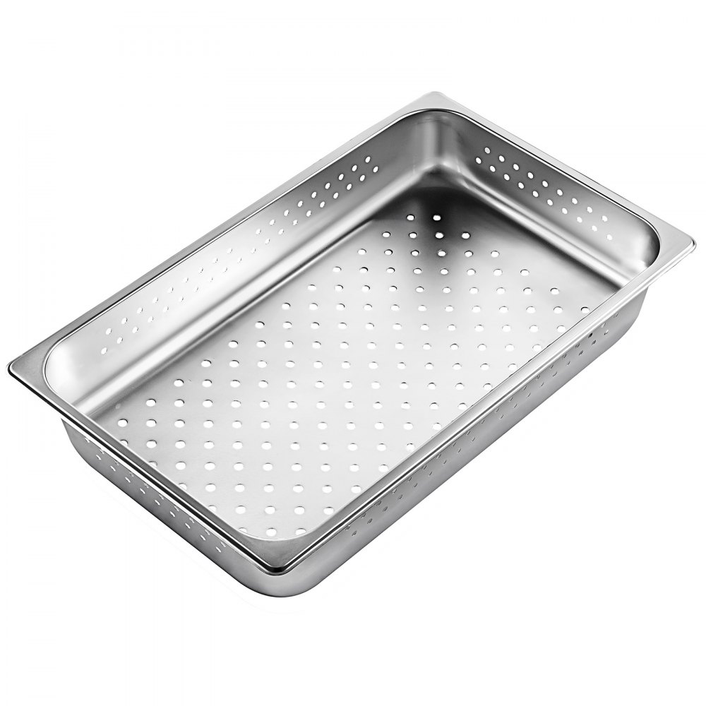 4pcs Bandeja De Horno Acero Inoxidable 2.5‘’de Profundidad Para Hotel
