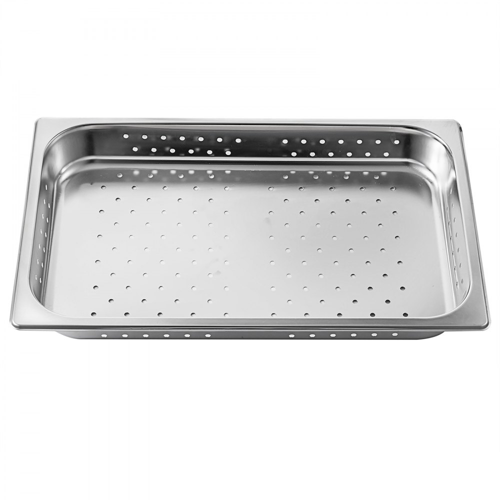 4pcs Bandeja De Horno Acero Inoxidable 2.5‘’de Profundidad Para Hotel