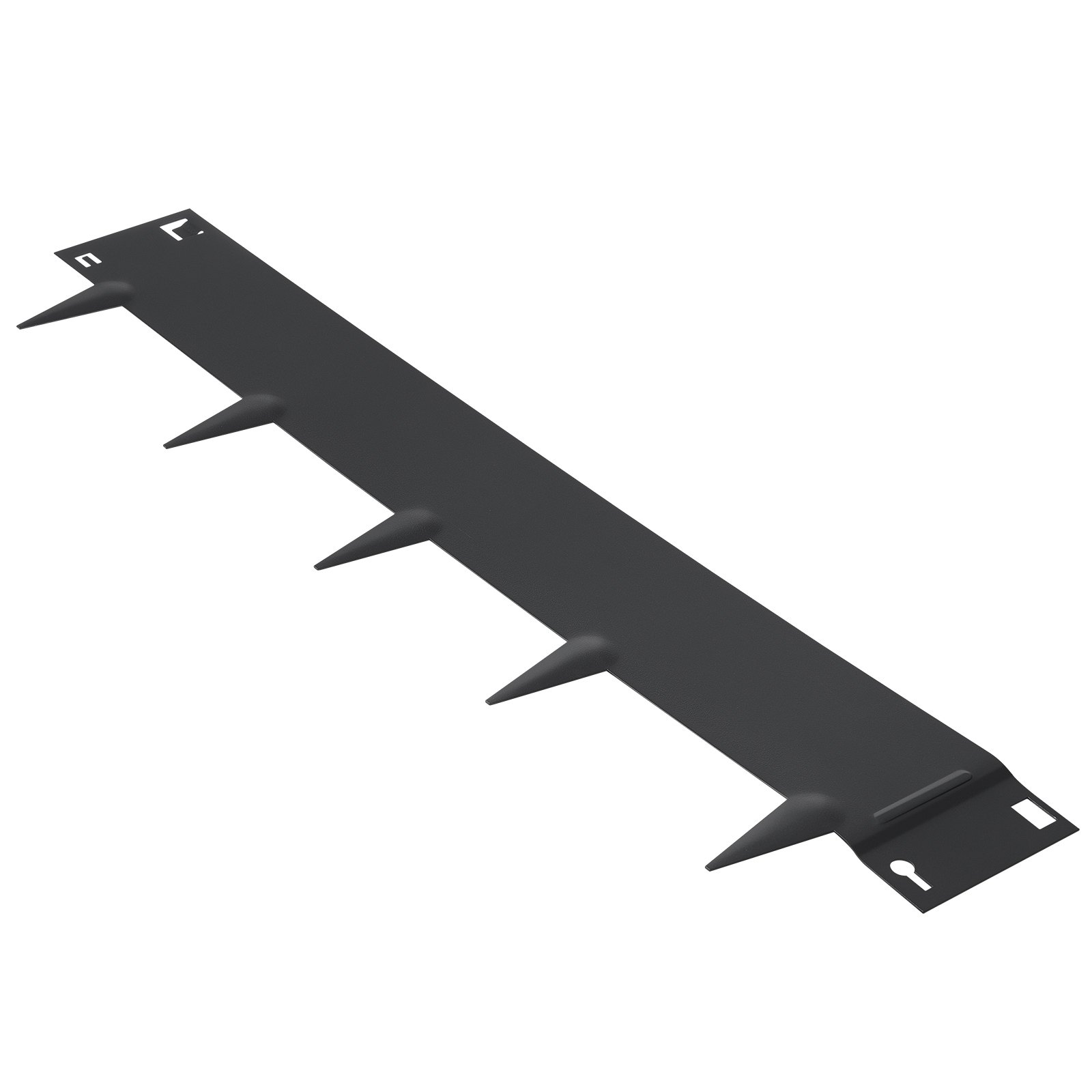 VEVOR Borde de Acero para Paisaje, Paquete de 5 Bordes de Acero para Jardín, Tiras de 39" de Ancho x 5" de Alto, Borde de Borde Martillado, Borde de Metal Plegable para Patio, Jardín, Césped, Altura d