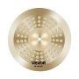 VEVOR Cymbal Set, 4-Piece, Alloy Cymbals, Drum Set Including 254 mm Splash, 355 mm Hi-Hat, 400 mm Crash, 505 mm Ride Cymbal, Drumsticks and Cymbal Bag, Cymbal Package for Drummers