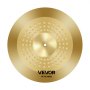VEVOR Cymbal Set, 4-Piece, Alloy Cymbals, Drum Set Including 254 mm Splash, 355 mm Hi-Hat, 400 mm Crash, 505 mm Ride Cymbal, Drumsticks and Cymbal Bag, Cymbal Package for Drummers