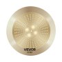 VEVOR Cymbal Set, 4-Piece, Alloy Cymbals, Drum Set Including 254 mm Splash, 355 mm Hi-Hat, 400 mm Crash, 505 mm Ride Cymbal, Drumsticks and Cymbal Bag, Cymbal Package for Drummers