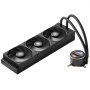 VEVOR CPU Liquid Cooler, AIO CPU Water Cooler, 3x 120 mm PWM Fans, Pump & 53 mm LCD Display, Max. 2200 RPM CPU Cooler Fans, Compatible with Intel 115X/1366/2011/1700/1200, AMD AM4/AM5