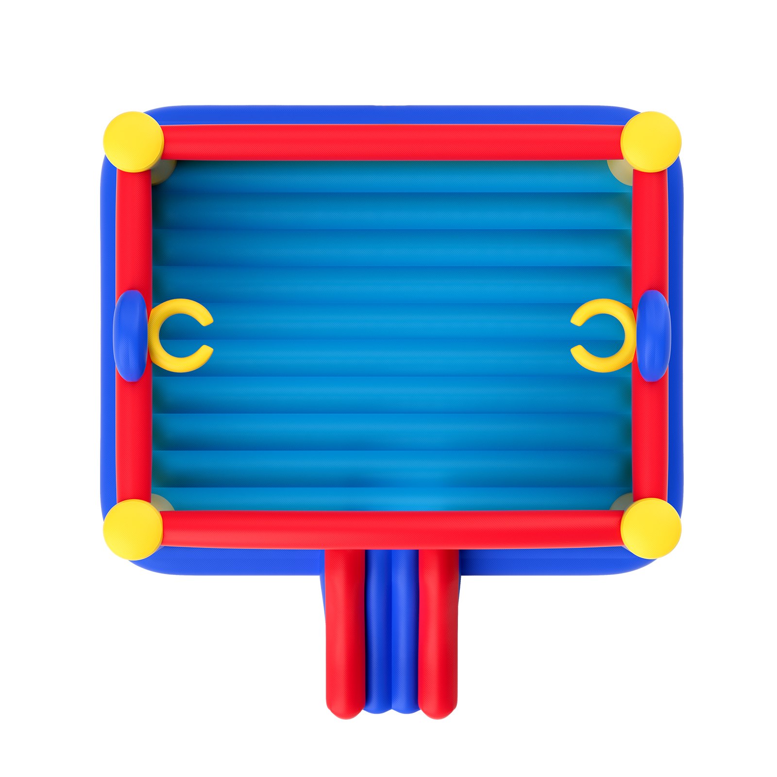 VEVOR Castillo Hinchable Estructura Inflable con Soplador Tobogán y Bolsa de Almacenamiento y Zona de Juegos Inflable al Aire Libre para Niños de 3 a 10 Años 450x440x203 cm para Patio Jardín