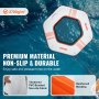 Muelle flotante inflable VEVOR con tejido de pvc antideslizante, unión reforzada y durabilidad de 2700 g/m².