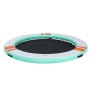 VEVOR Inflatable Floating Dock, 3.66 M Round Inflatable Dock Platform, Non-Slip Water Air Mat with Portable Carrying Bag and Detachable Ladder, Floating Water Platform Island Raft for Pool Beach Ocean